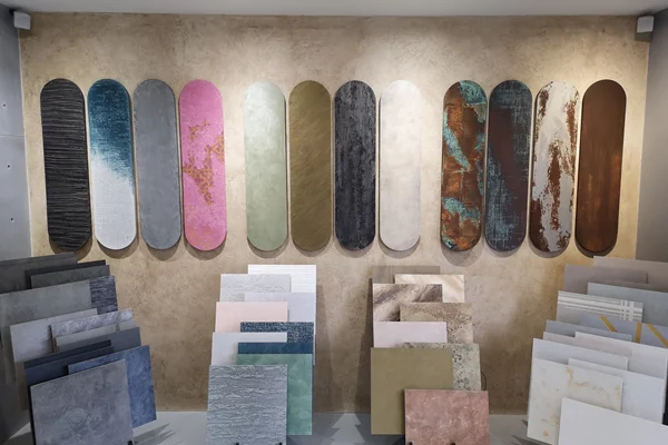 لایه ای تنها در چند میلیمتر اما با تنوع رنگ و اجرا