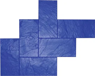 قالب بتن استامپ (طرح اسلیت) کد: SL - 14