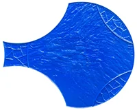 قالب بتن استامپ (طرح فلسی) کد: EF - 06